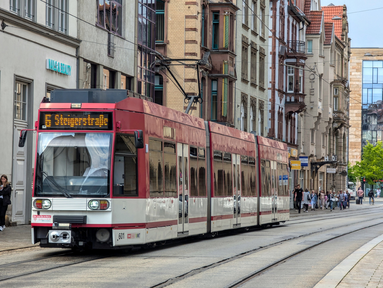 Эрфурт, Duewag MGT6D № 601