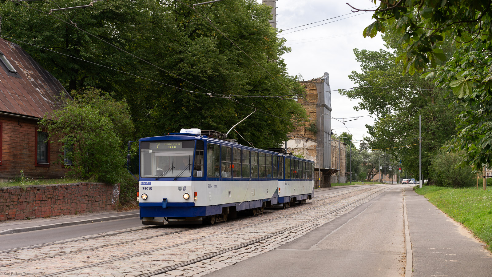 Рига, Tatra T3MR (T6B5-R) № 35010