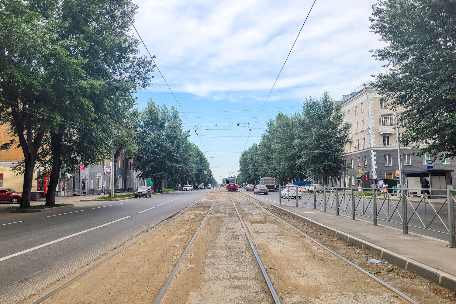 Новосибирск — Трамвайные линии и конечные