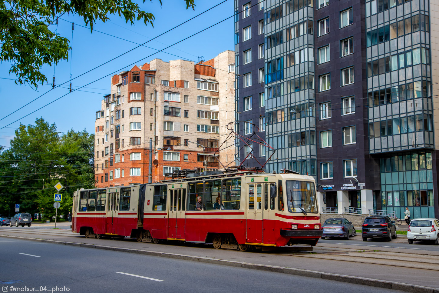 Санкт-Петербург, ЛВС-86К-М № 3463