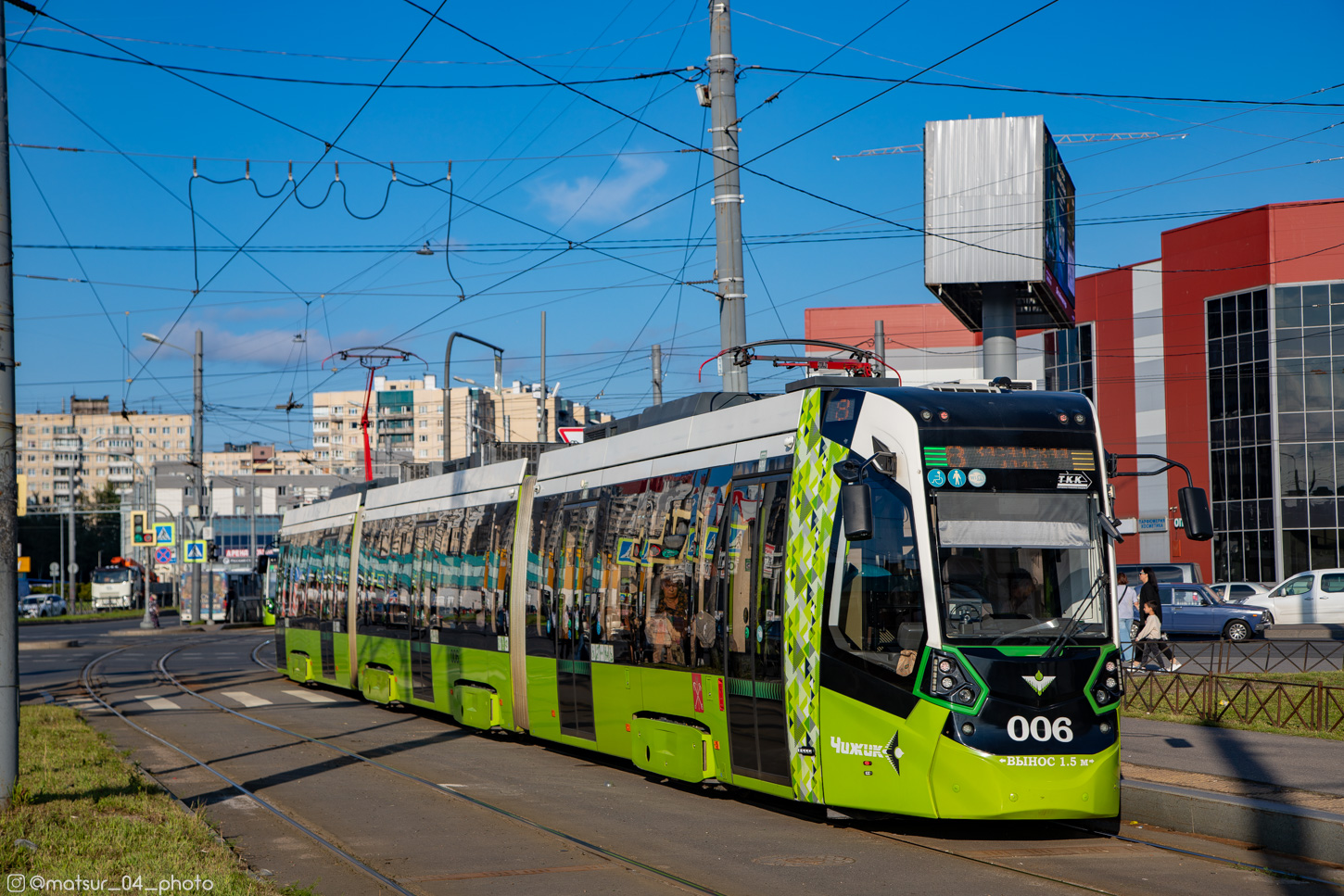 Sankt Petersburg, Stadler B85600M Nr. 006