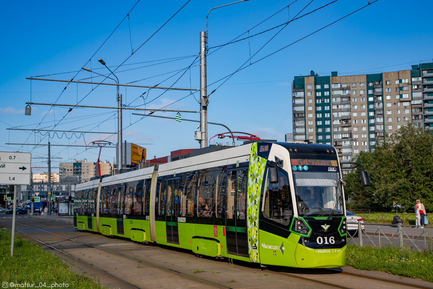 Санкт-Петербург, Stadler B85600M № 016