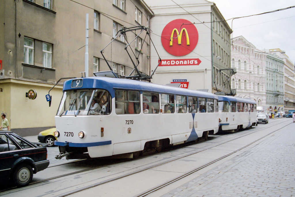 Прага, Tatra T3SUCS № 7270