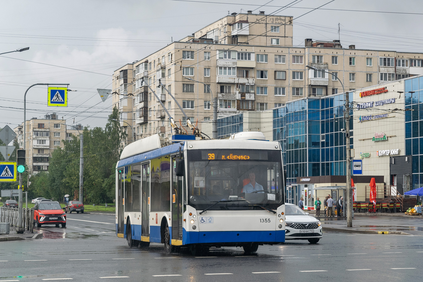 Санкт-Петербург, Тролза-5265.00 «Мегаполис» № 1355