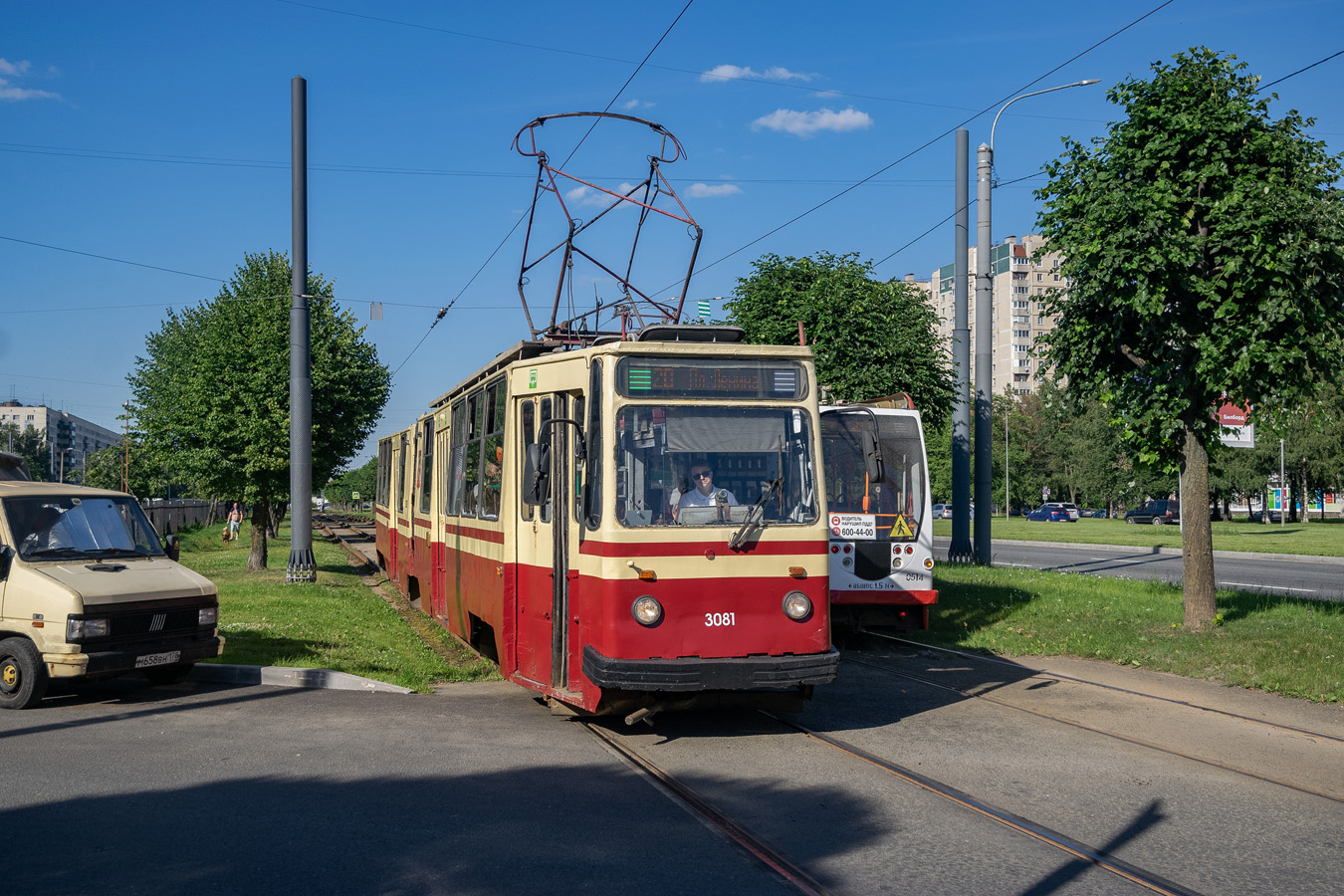 Санкт-Петербург, ЛВС-86К № 3081 Санкт-Петербург, ЛВС-86К № 3081