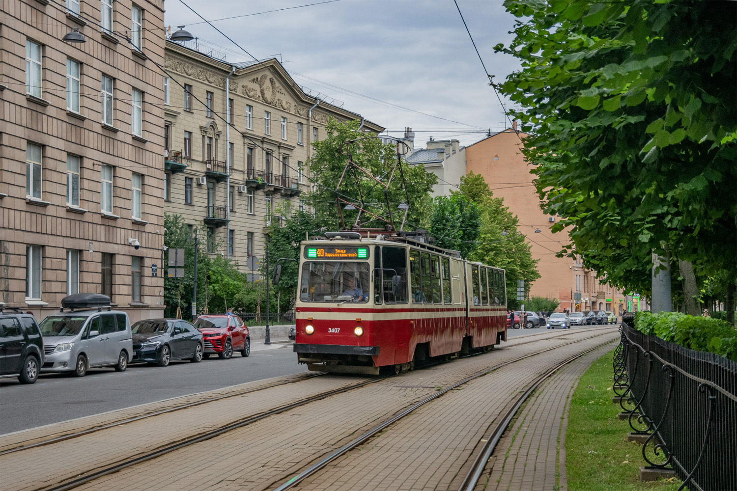 Санкт-Петербург, ЛВС-86К № 3407 Санкт-Петербург, ЛВС-86К № 3407