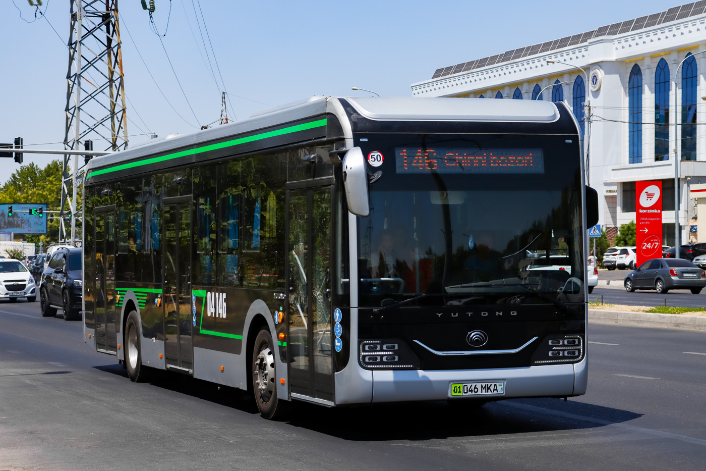 Ташкент, Yutong ZK6126BEVG № 04146