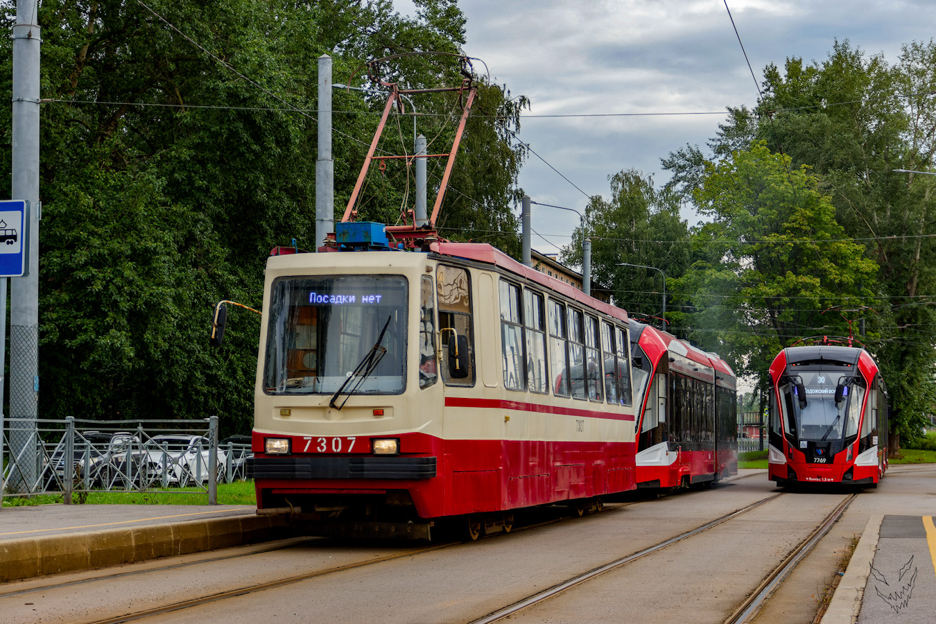 Санкт-Петербург, 71-134А (ЛМ-99АВ) № 7307