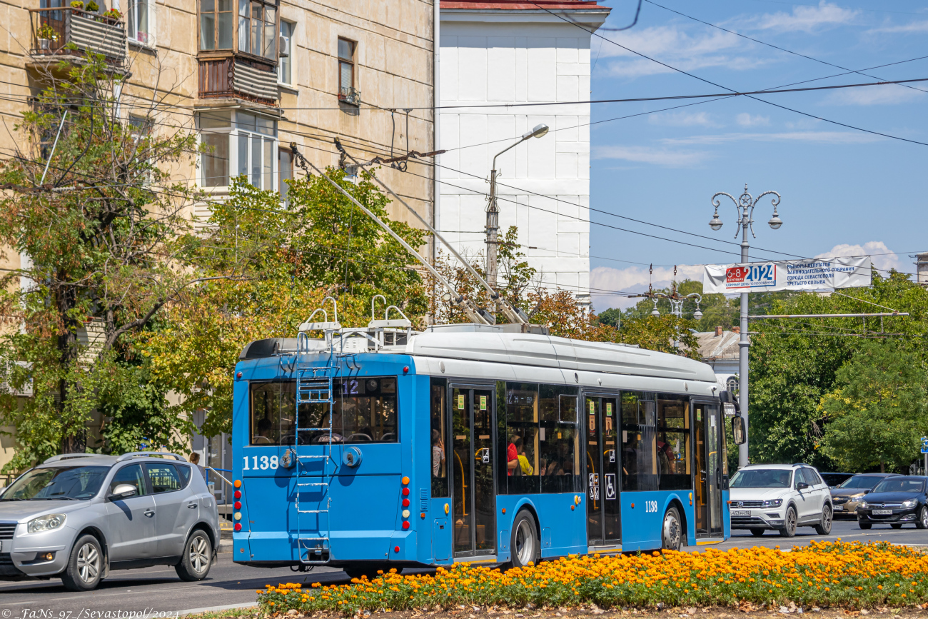 Sébastopol, Trolza-5265.02 “Megapolis” N°. 1138