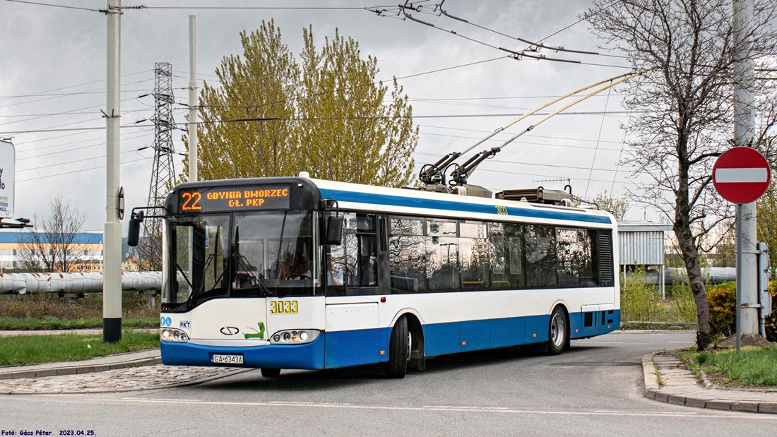Гдыня, Solaris Trollino II 12 AC № 3033