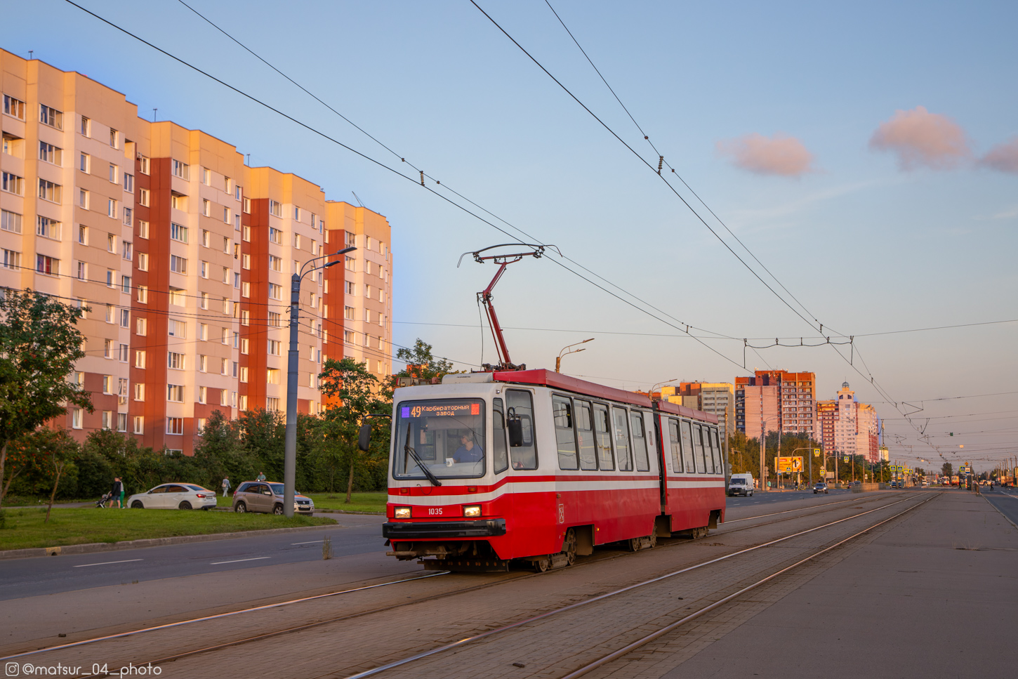 Санкт-Петербург, ЛВС-86М2 № 1035 Санкт-Петербург, ЛВС-86М2 № 1035