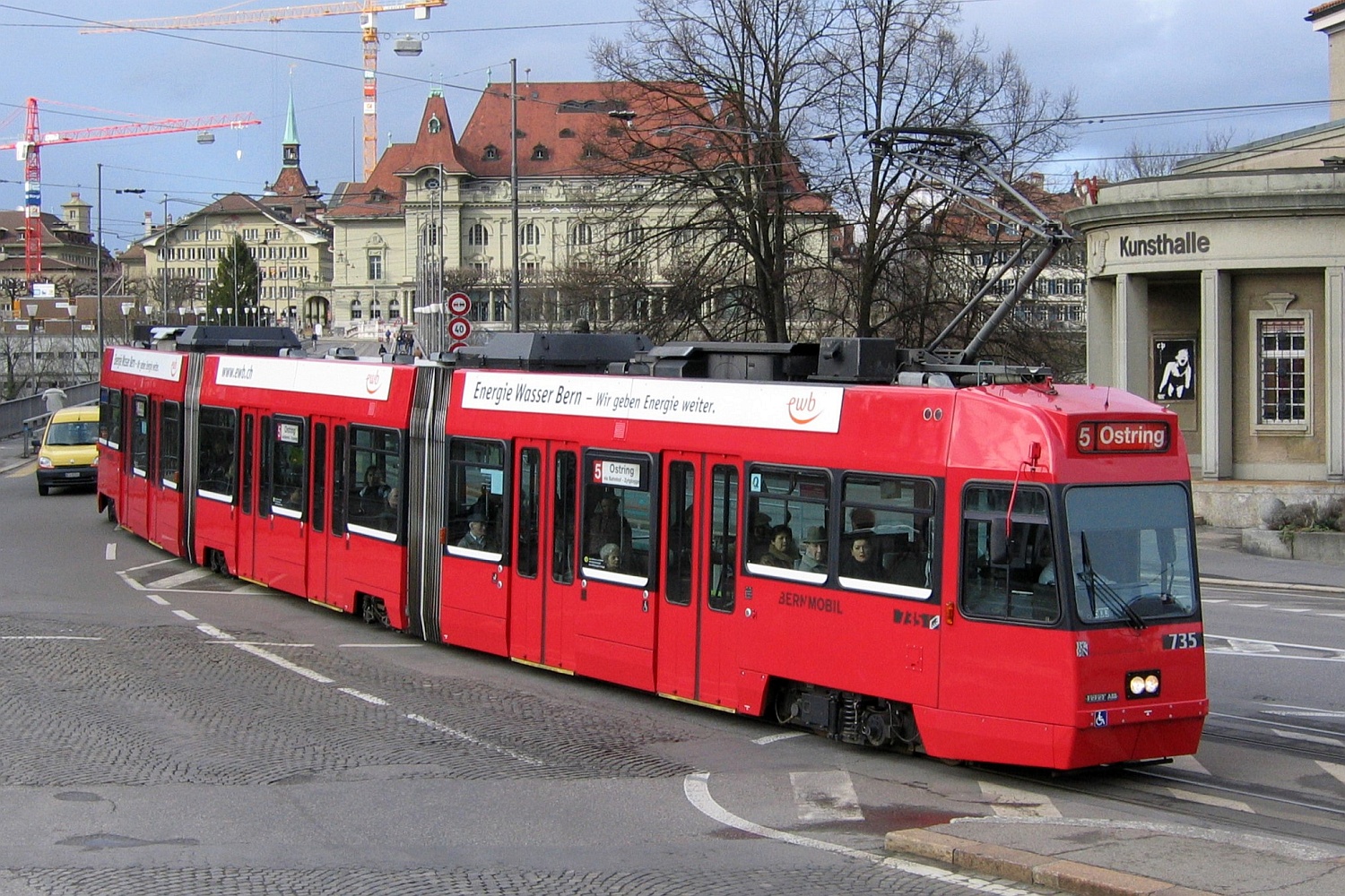 Берн, ACMV/ABB/Duewag Be 4/8 № 735