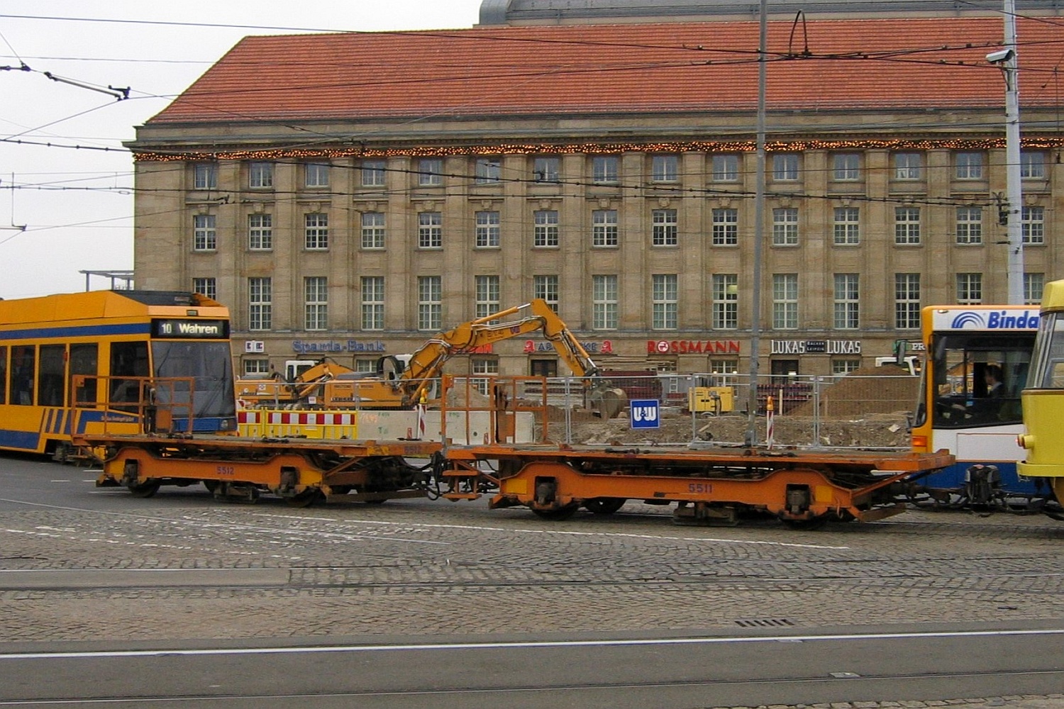 Лейпциг, Двухосный прицепной вагон № 5511; Лейпциг, Двухосный прицепной вагон № 5512