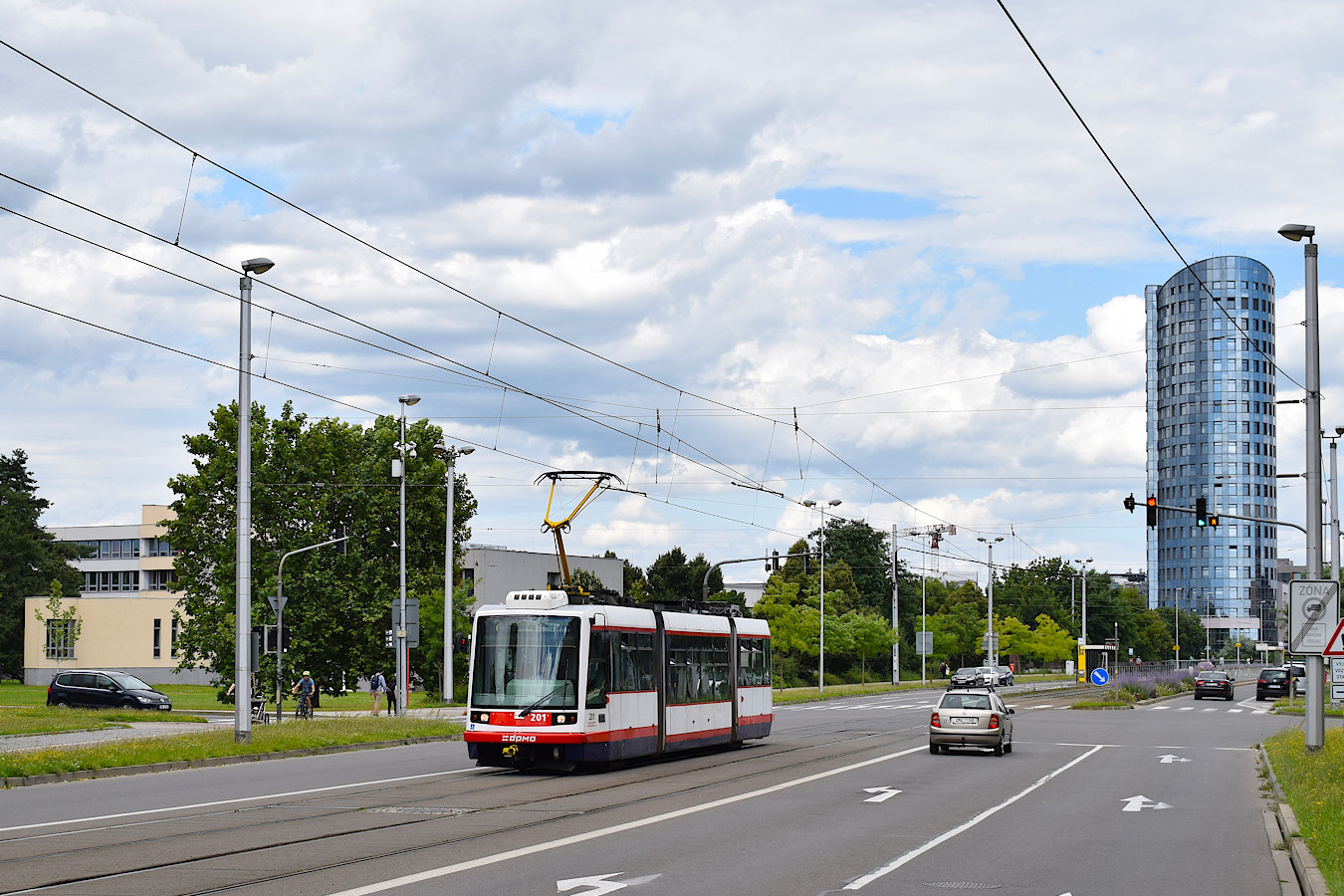 Оломоуц, Škoda 03T1 Astra № 201