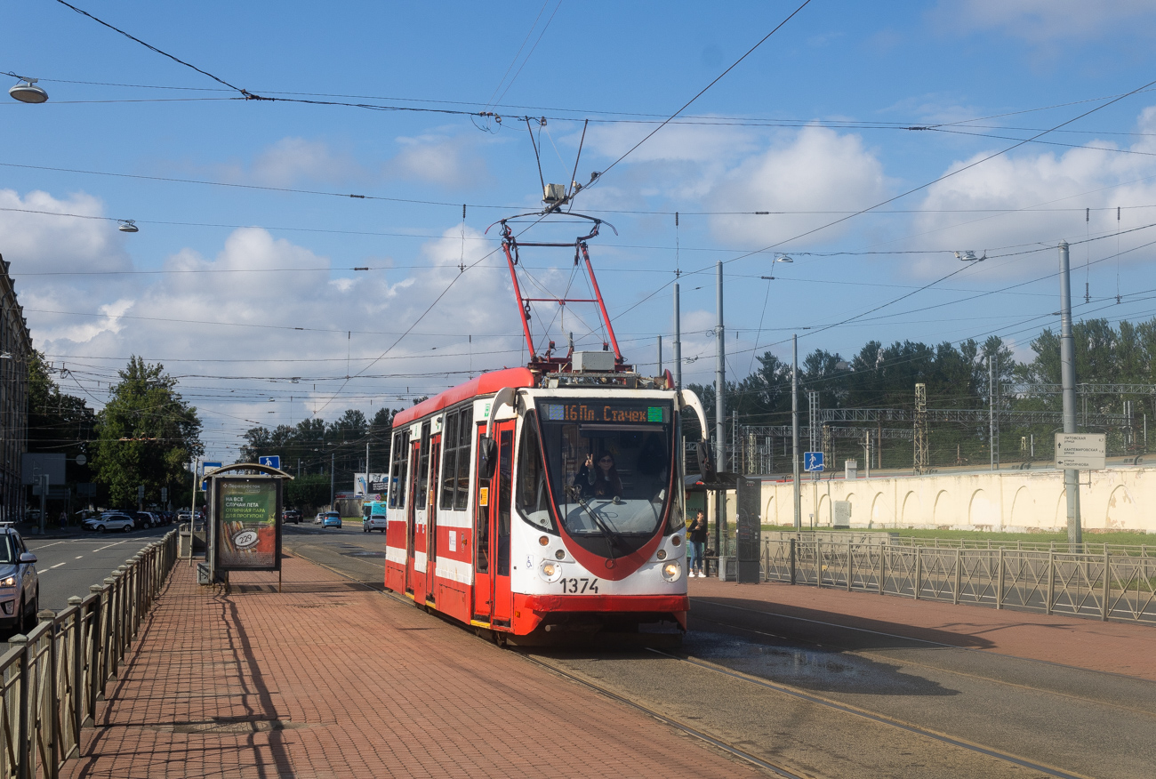 Санкт-Петербург, 71-134А (ЛМ-99АВН) № 1374
