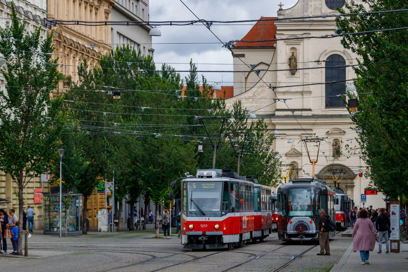Brno, Tatra T6A5 № 1217