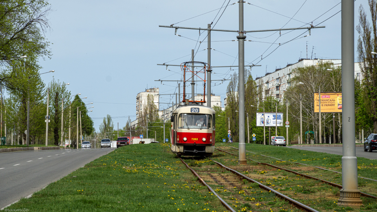 Харьков, Tatra T3SUCS № 7282