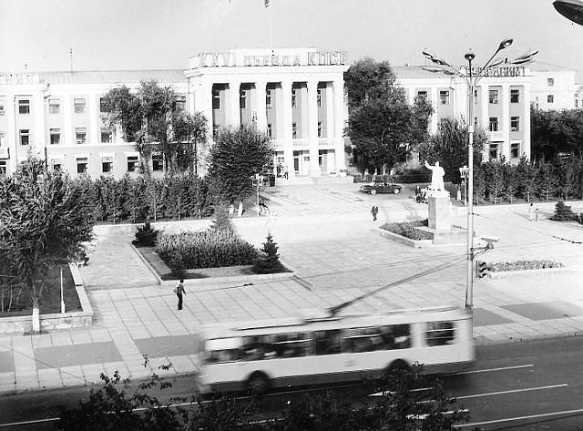 Karaganda — Old photos (up to 2000 year); Karaganda — Trolleybus lines