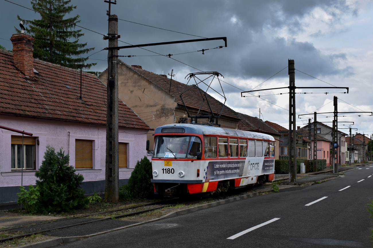 Арад, Tatra T4D № 1180
