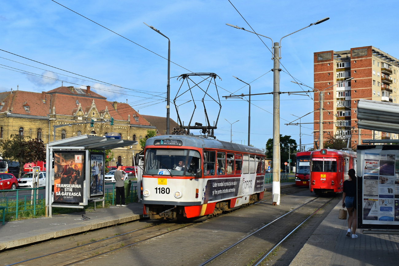 Арад, Tatra T4D № 1180