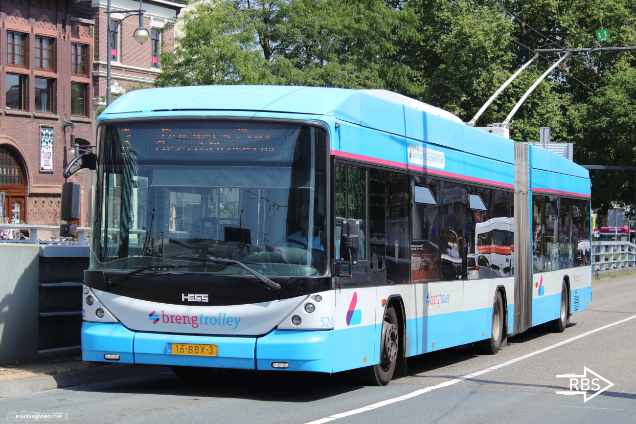 Arnhem, Hess SwissTrolley 4 (BGT-N1D) č. 5249