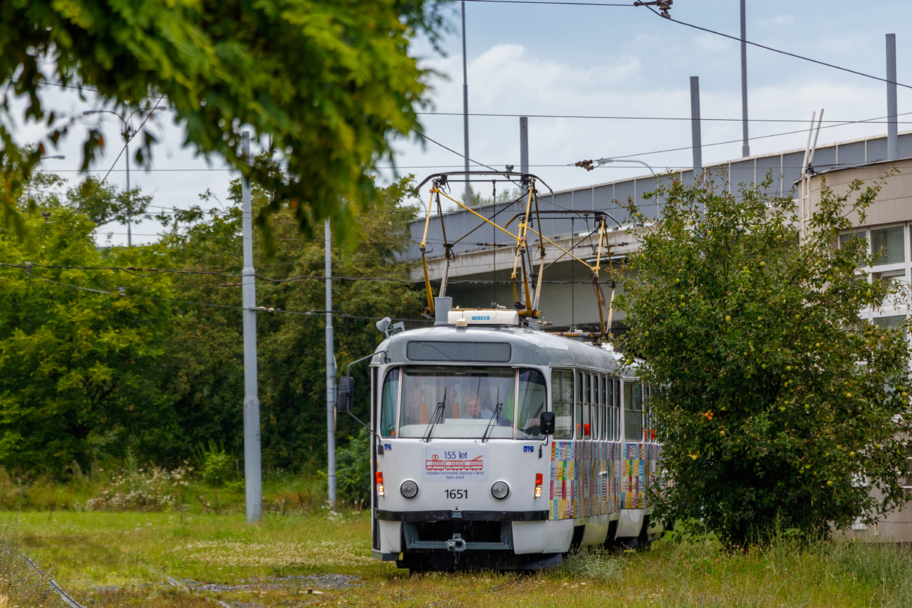 Брно, Tatra T3G № 1651