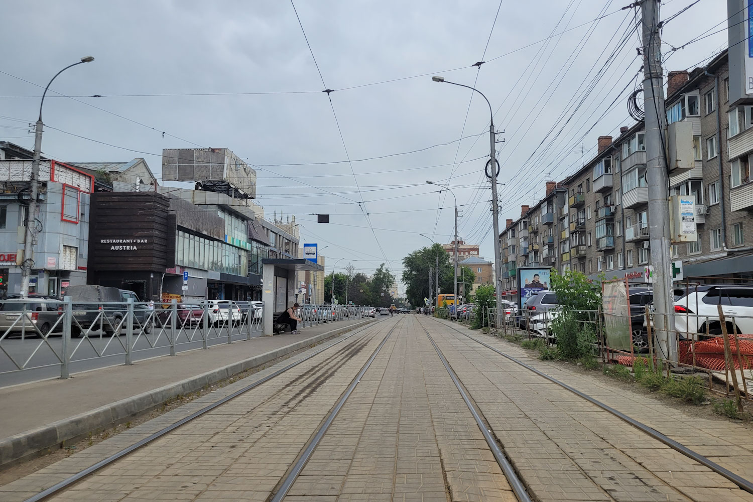 新西伯利亚 — Tram road