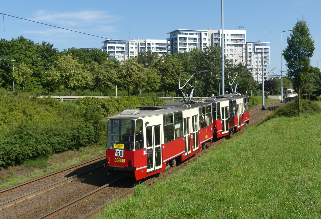 Гданьск, Konstal 105Nch № 06309