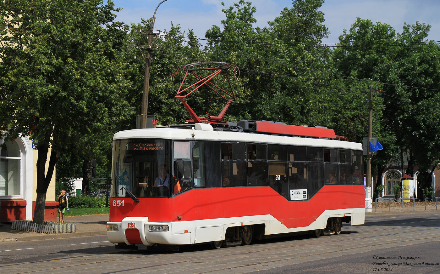 Витебск, БКМ 62103 № 651 Витебск, БКМ 62103 № 651