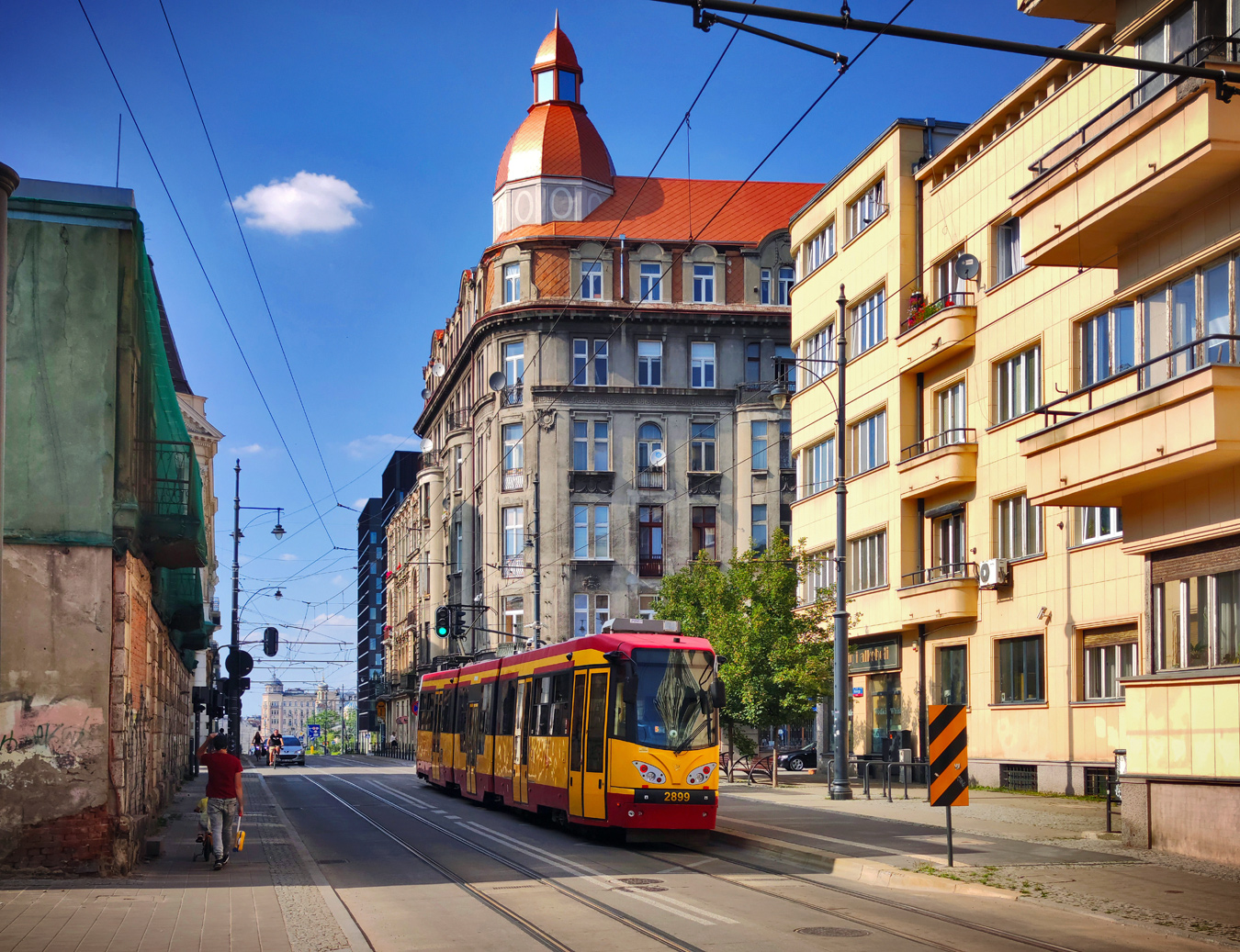 Лодзь, Duewag M8CN № 2899