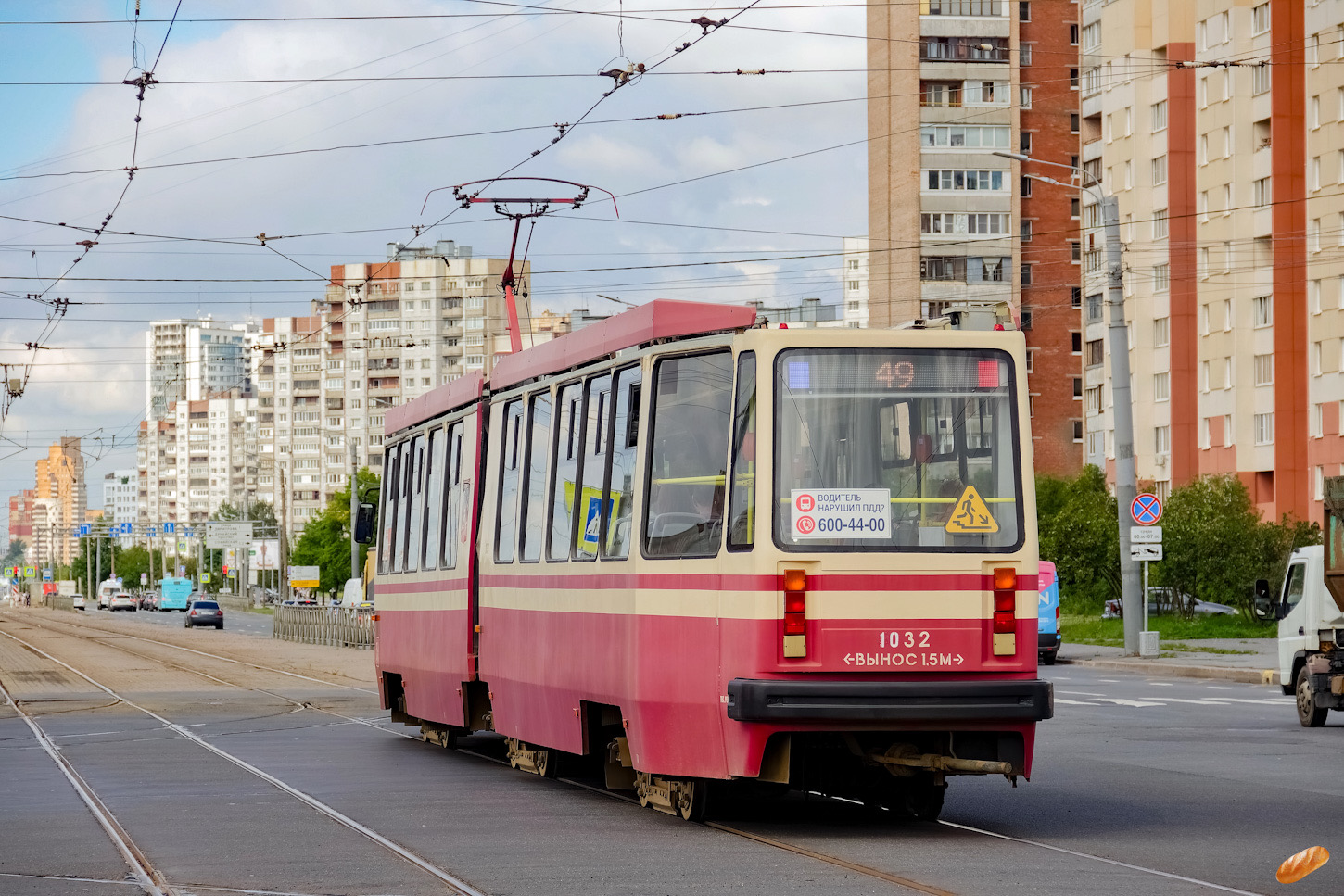 Санкт-Петербург, ЛВС-86М2 № 1032 Санкт-Петербург, ЛВС-86М2 № 1032