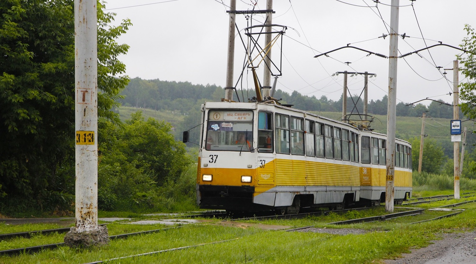 Ачинск, 71-605 (КТМ-5М3) № 37