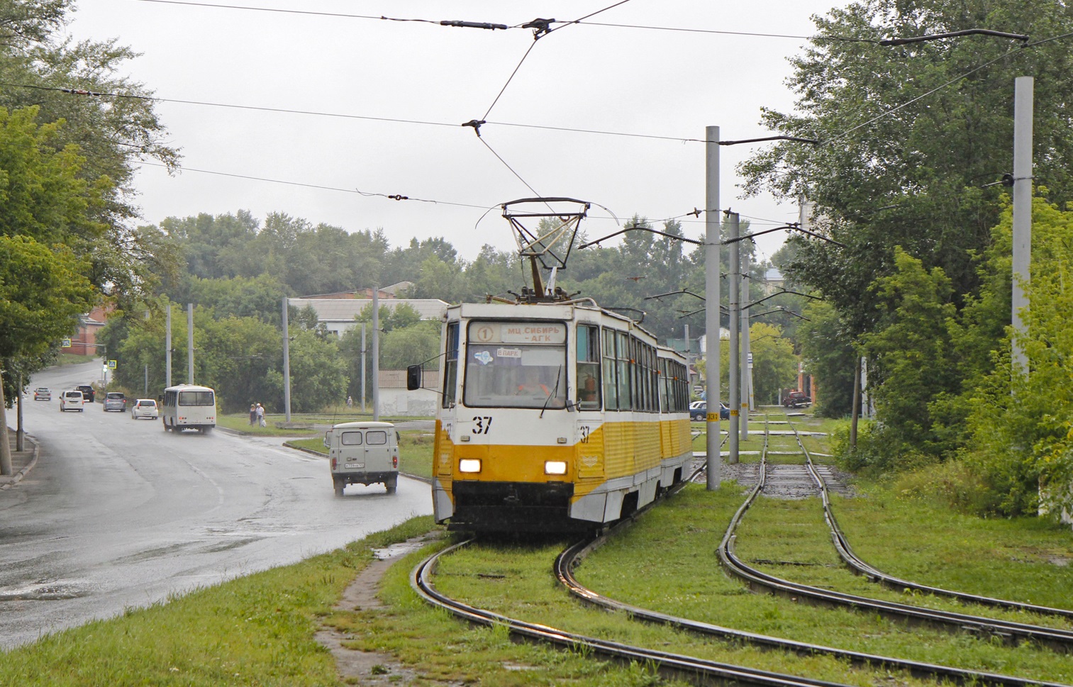 Ачинск, 71-605 (КТМ-5М3) № 37