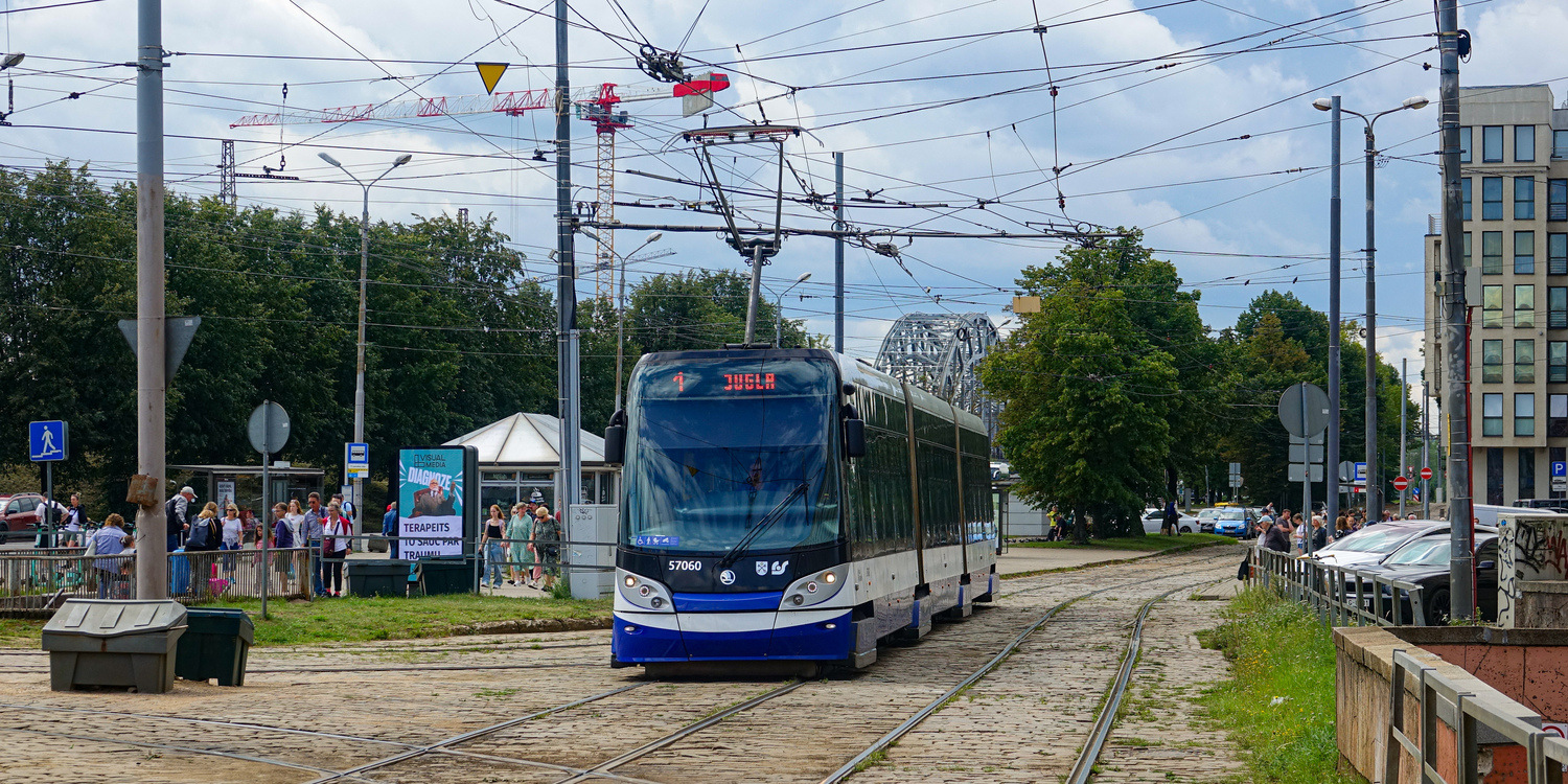 Рига, Škoda 15T ForCity Alfa Riga № 57060