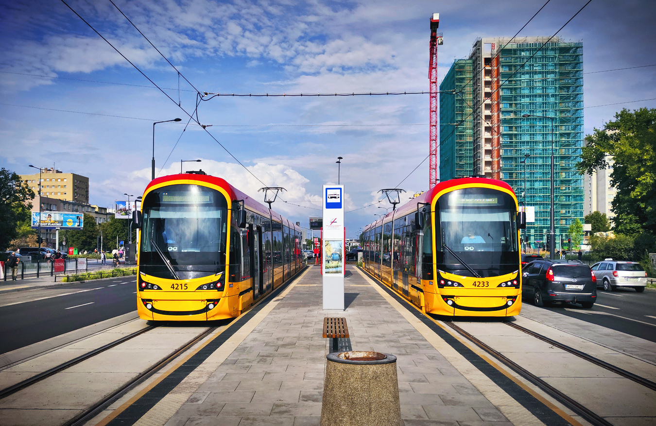 Варшава, Hyundai Rotem 140N № 4215; Варшава, Hyundai Rotem 140N № 4233