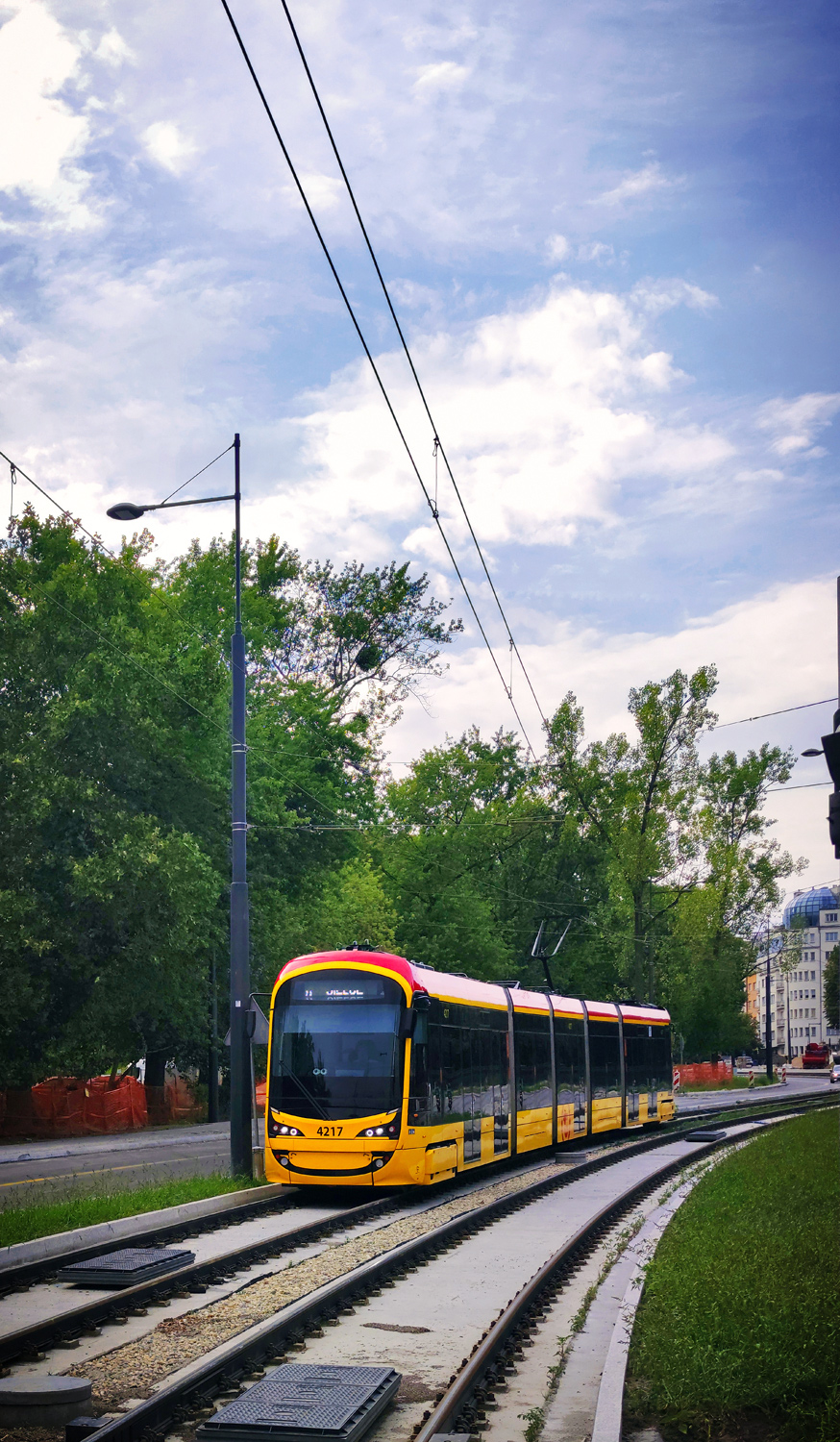 Варшава, Hyundai Rotem 140N № 4217