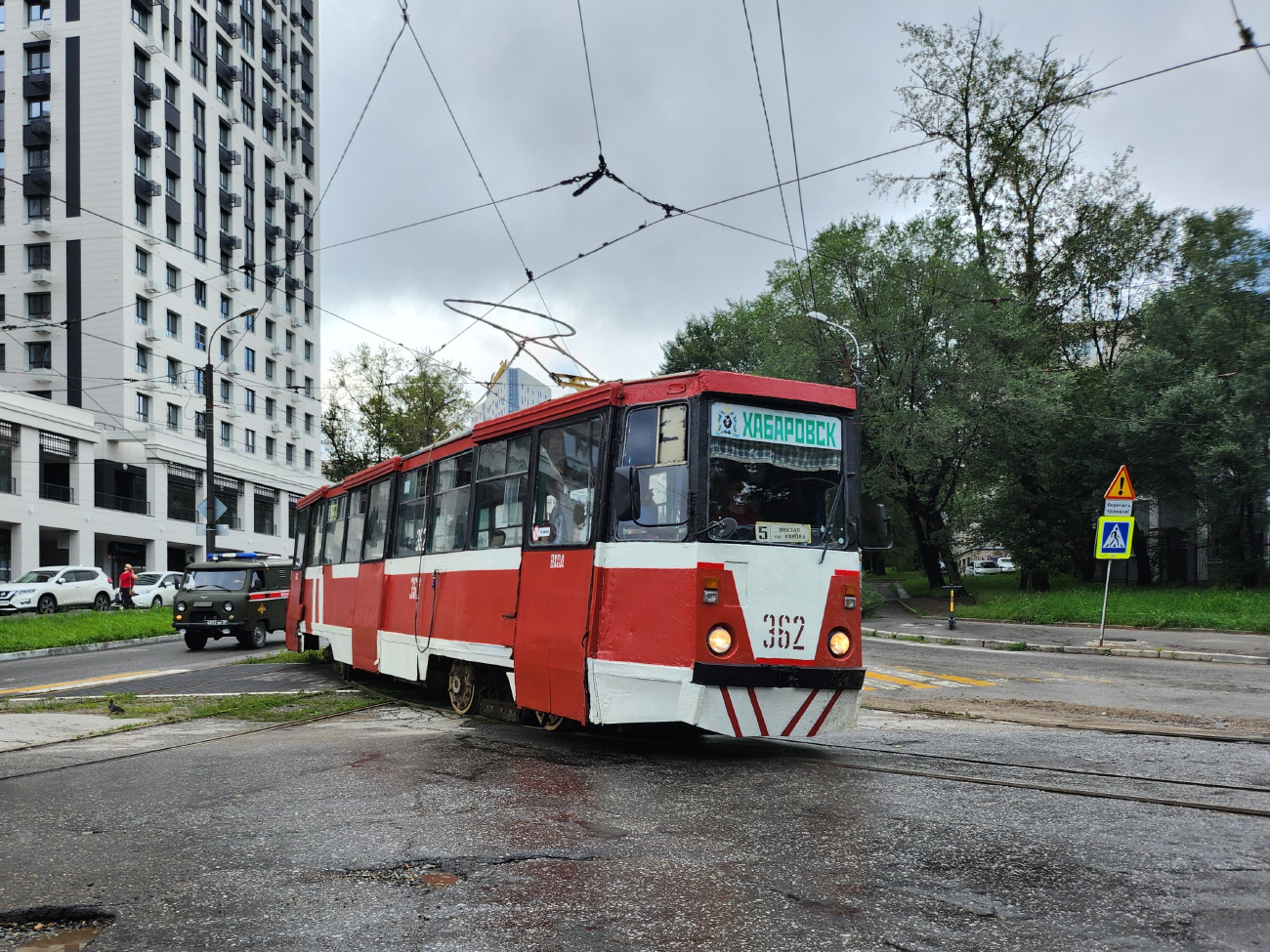 Хабаровск, 71-605 (КТМ-5М3) № 362