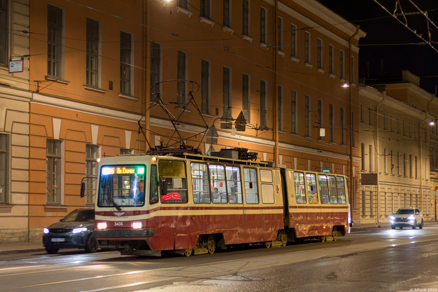 Санкт-Петербург, ЛВС-86К № 3435