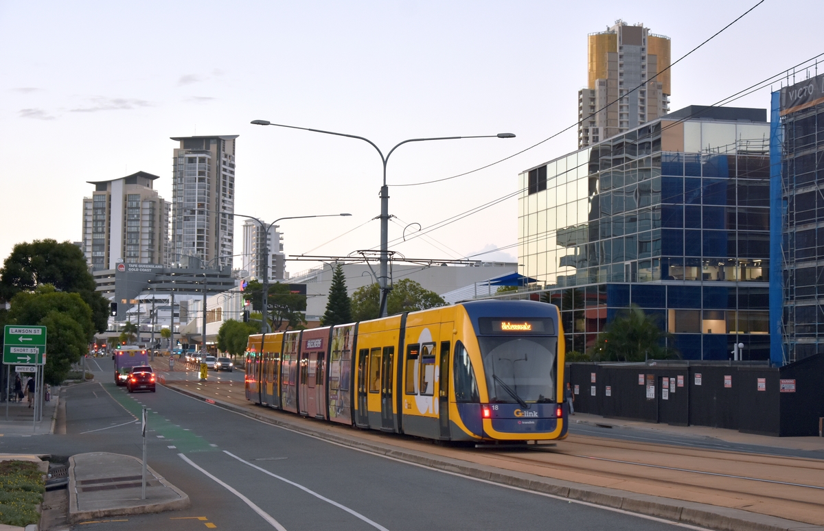 Голд-Кост, Bombardier Flexity 2 № 18