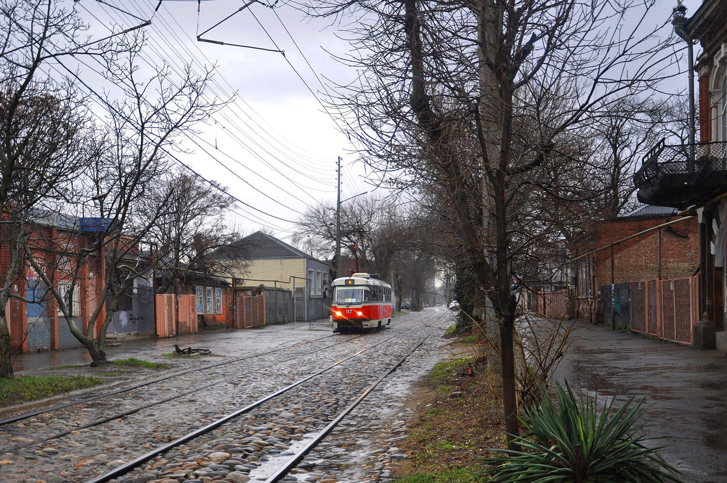 Краснодар, Tatra T3SU КВР МРПС № 117; Краснодар — Трамвайные линии