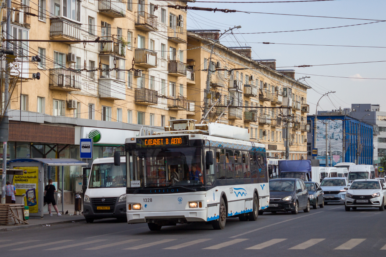 Saratov, Trolza-5275.03 “Optima” Br. 1328