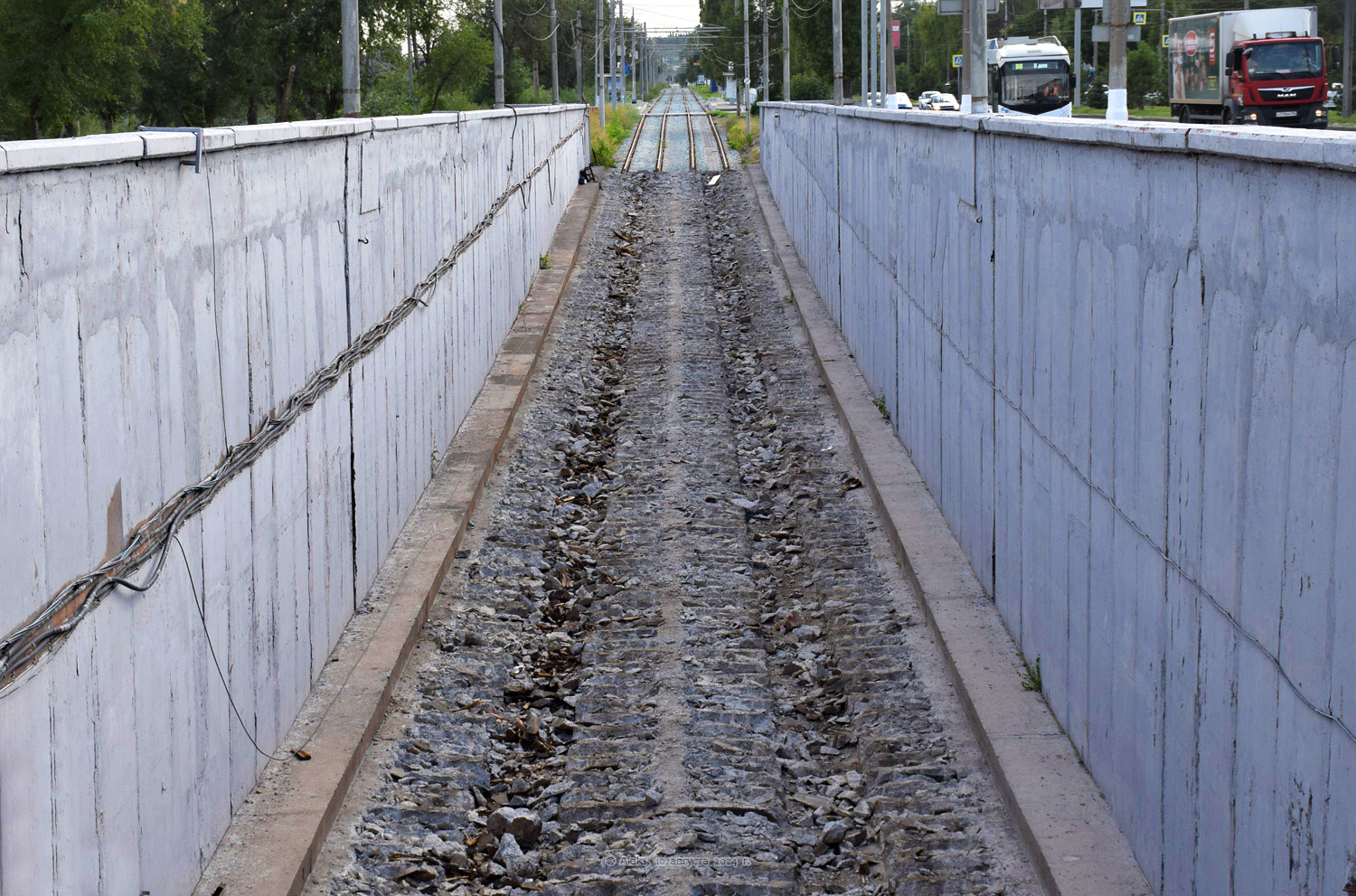 Wolgograd — Reconstructions; Wolgograd — Tram lines: [5] Fifth depot — Tram rapid transit