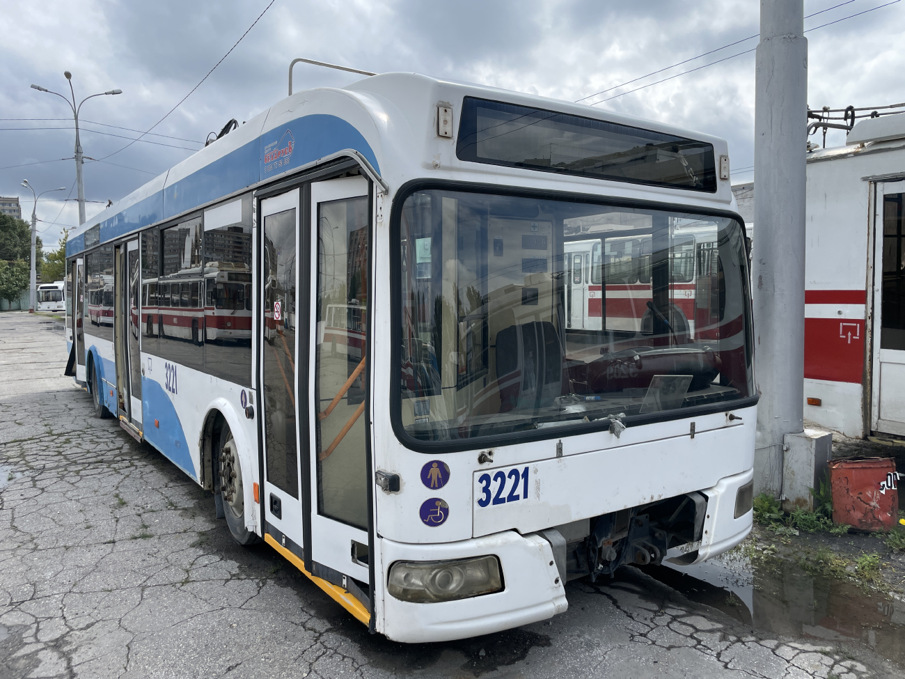 Самара, БКМ 321 № 3221; Самара — Троллейбусное депо № 3