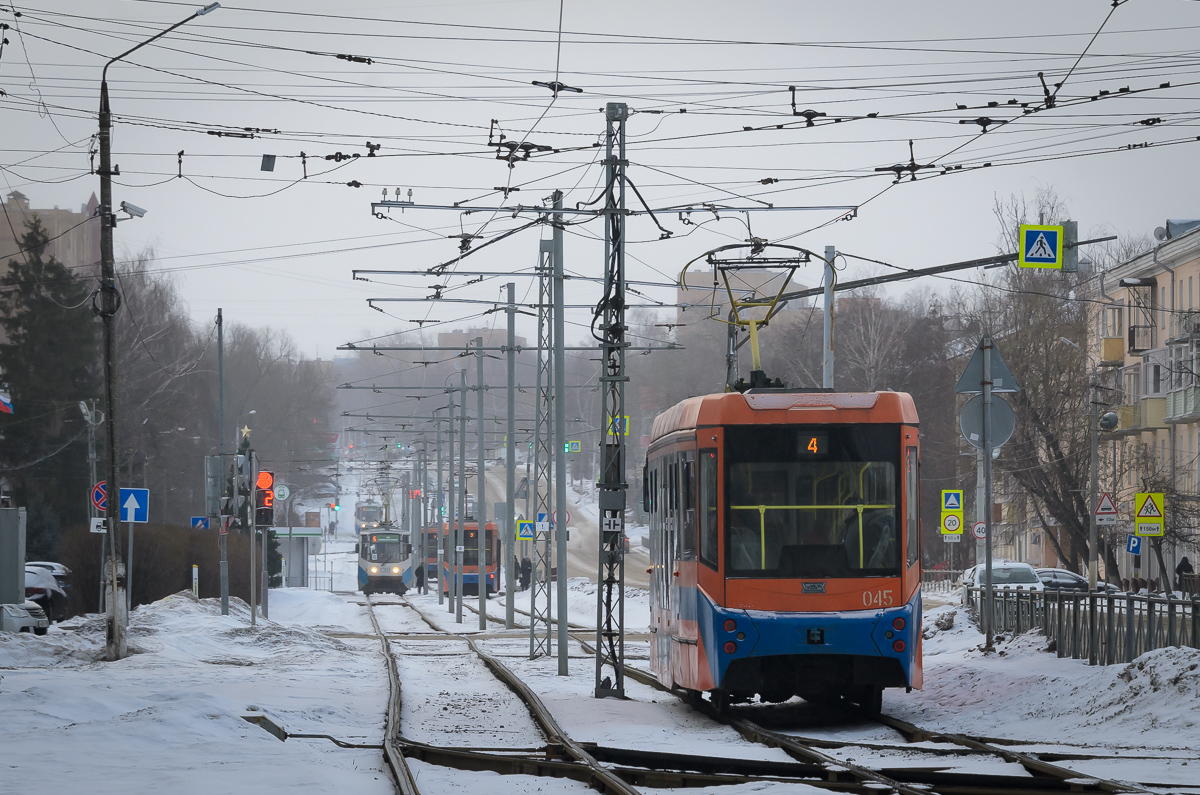 科洛姆納, 71-407-01 # 045; 科洛姆納 — Tram lines