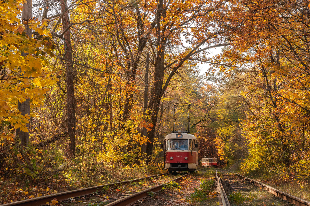 Киев, Tatra T3SU № 5824