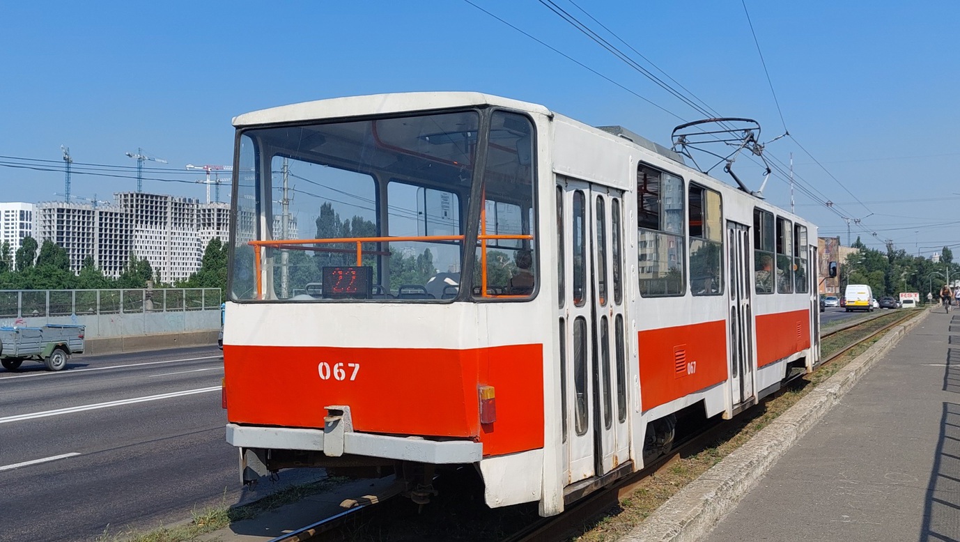 Киев, Tatra T6B5SU № 067