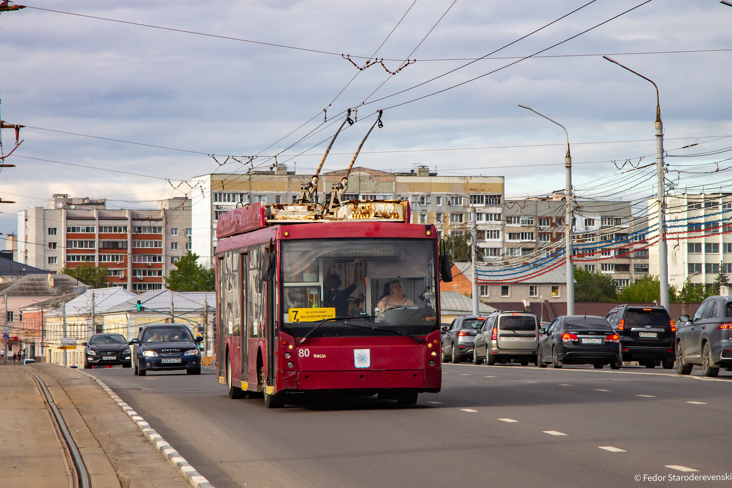 Тула, Тролза-5265.00 «Мегаполис» № 80 Тула, Тролза-5265.00 «Мегаполис» № 80