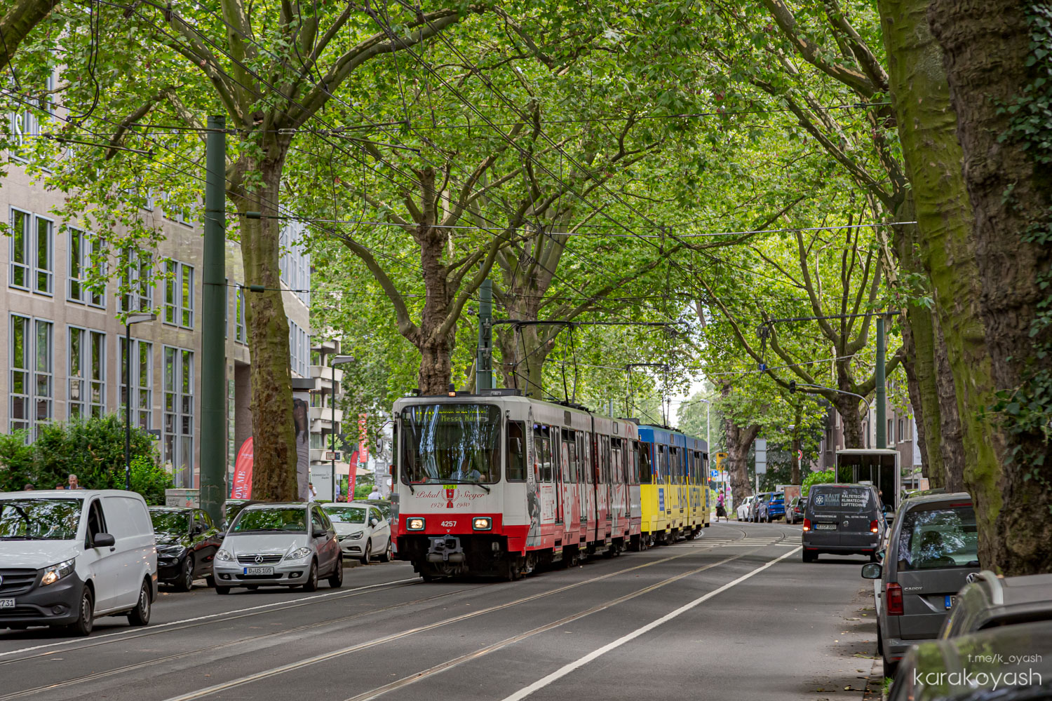 Дюссельдорф, Duewag B80D № 4257