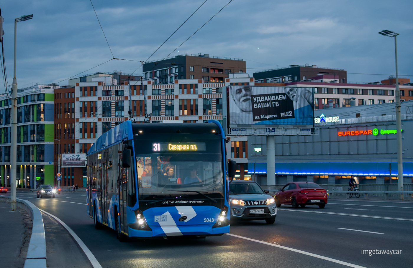 Санкт-Петербург, ВМЗ-5298.01 «Авангард» № 5043
