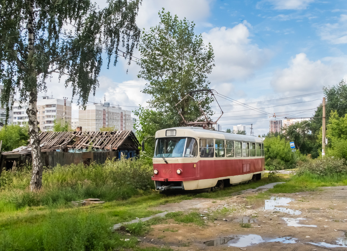 Екатеринбург, Tatra T3SU № 695